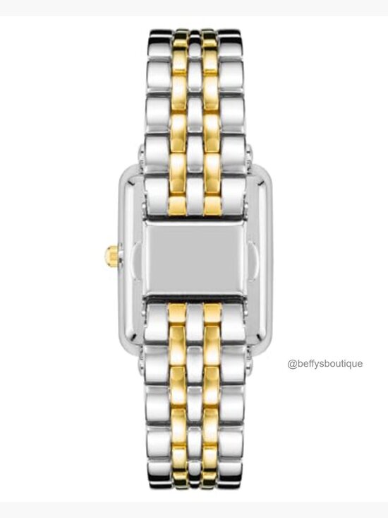Petite 24mm Glitter Dial Two-Tone Bracelet Watch